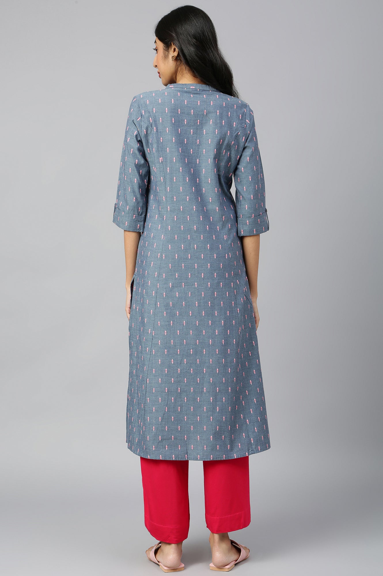 Indigo Blue Doddy kurta