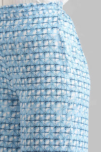 Blue Printed Palazzos