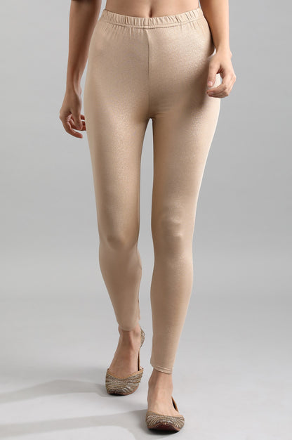 Rose Gold Shimmer Tights