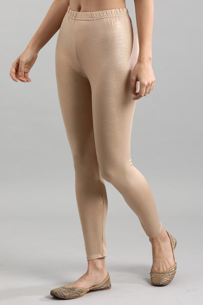 Rose Gold Shimmer Tights