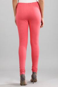Orange Solid Churidar