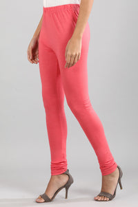 Orange Solid Churidar