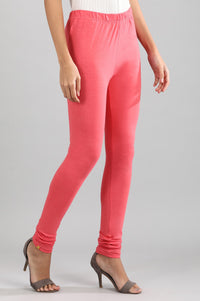 Orange Solid Churidar