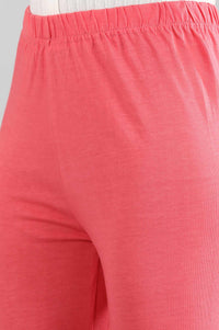 Orange Solid Churidar