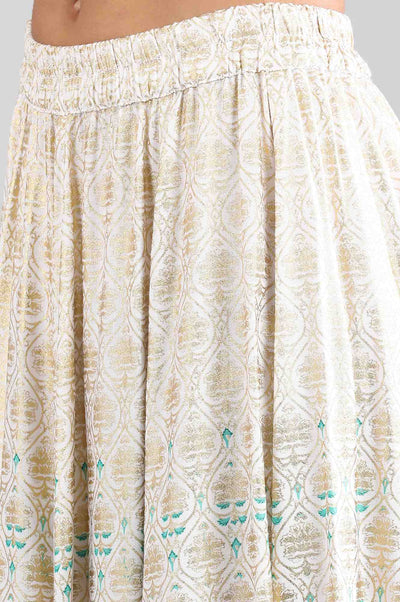 Off-White Printed Skirt