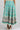 Teal Printed Skirt