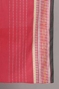 Pink Printed Dupatta