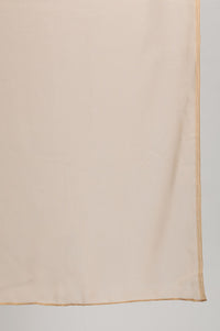 Peach-Coloured Shimmer Dupatta