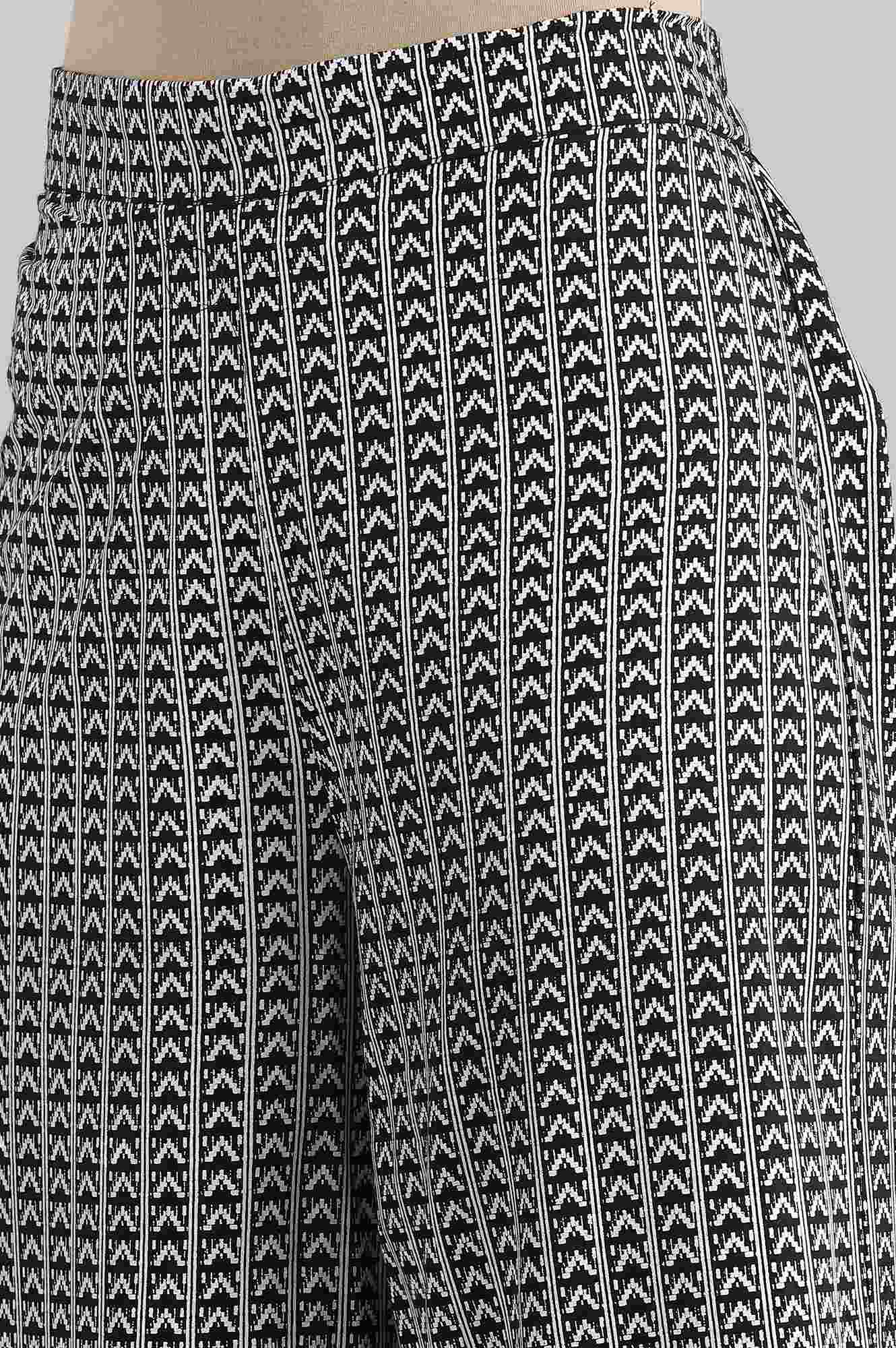 Black Round Neck kurta Set