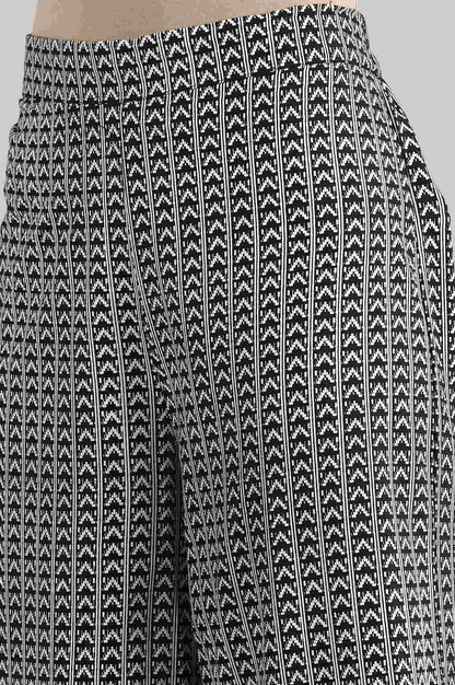 Black Round Neck kurta Set