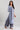 Blue Dobby kurta- Palazzo Pants Set