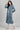 Blue Round Neck Winter kurta