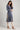 Blue Round Neck Winter kurta