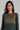 Green Mandarin Neck Winter kurta