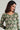 Green Round Neck Winter kurta