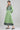 Green Mandarin Neck Winter kurta