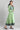 Green Mandarin Neck Winter kurta