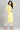 Yellow Round Neck Winter kurta
