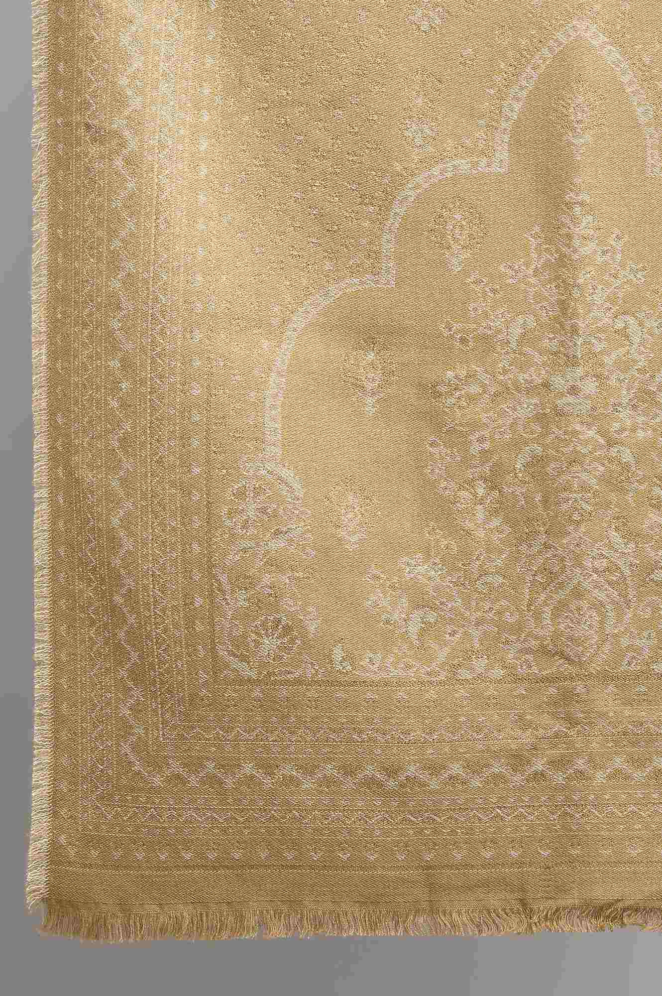 Golden Woven Shawl