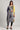 Blue Woven Reversable Shawl
