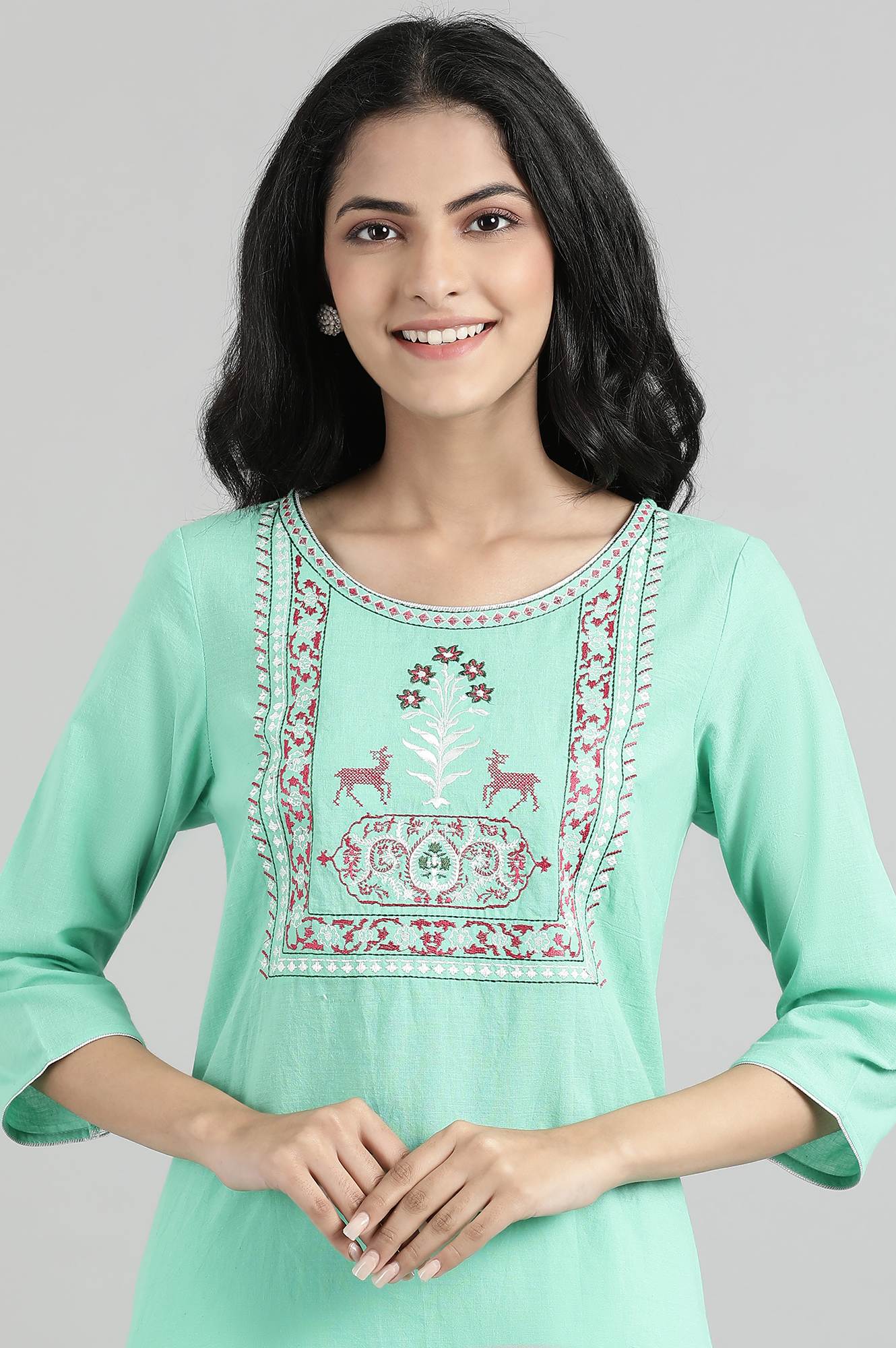 Arcadia Green kurta