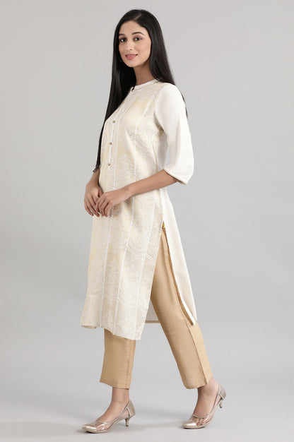 Off White Festive kurta