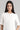 White Solid kurta