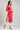 Red Solid kurta