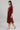 Dark Red Zari Embroidered kurta in Round Neck