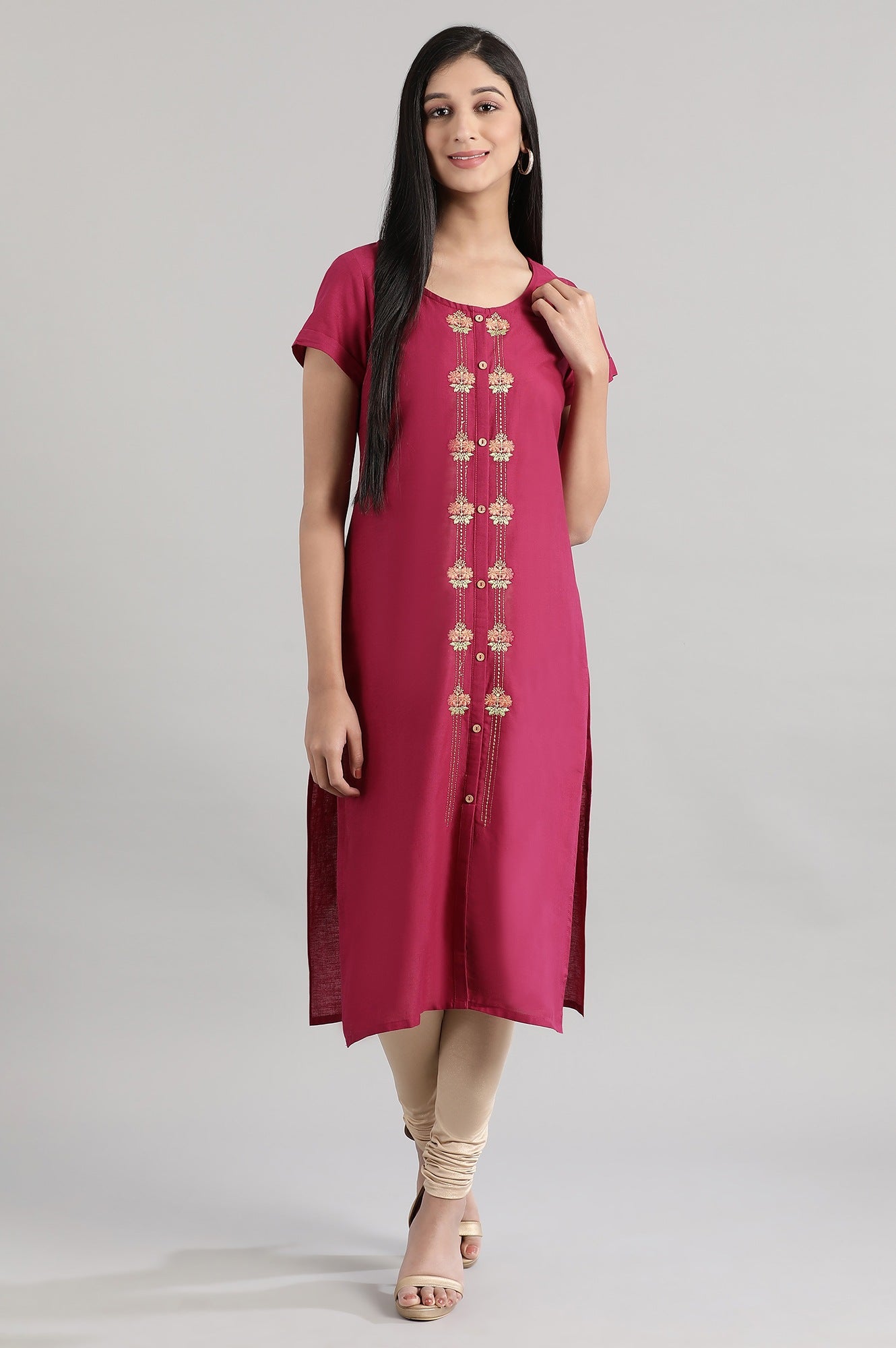 Vivacious Embroidered kurta