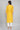 Yellow Mandarin Collar Solid Straight kurta