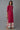 Pink Mandarin Collar Solid Straight kurta