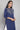 Blue Zari Embroidered kurta