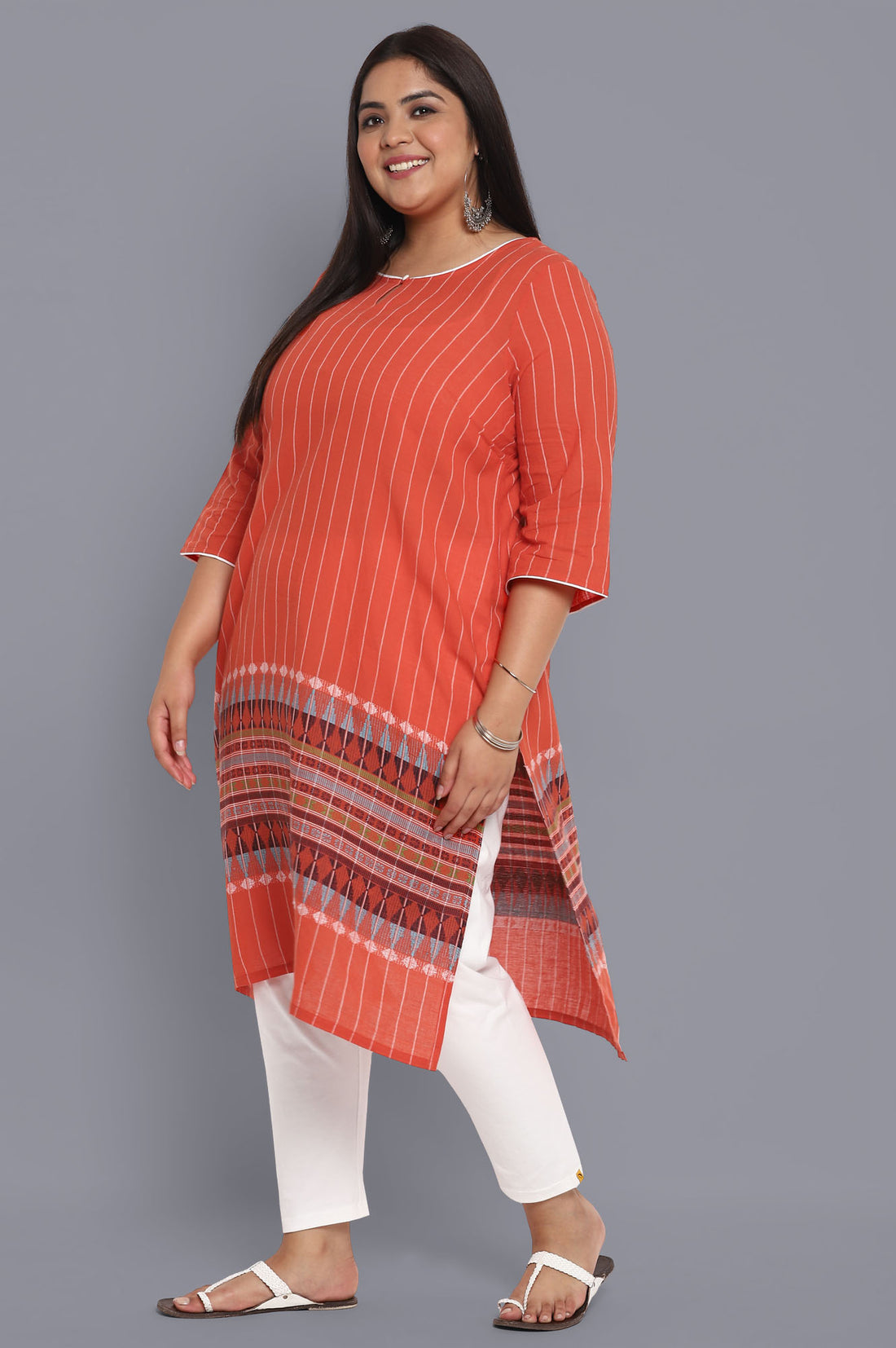 Burnt Orange Ethnic kurta