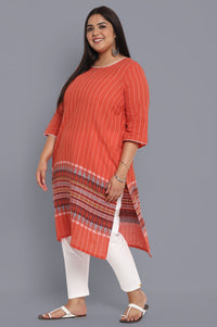 Burnt Orange Ethnic kurta