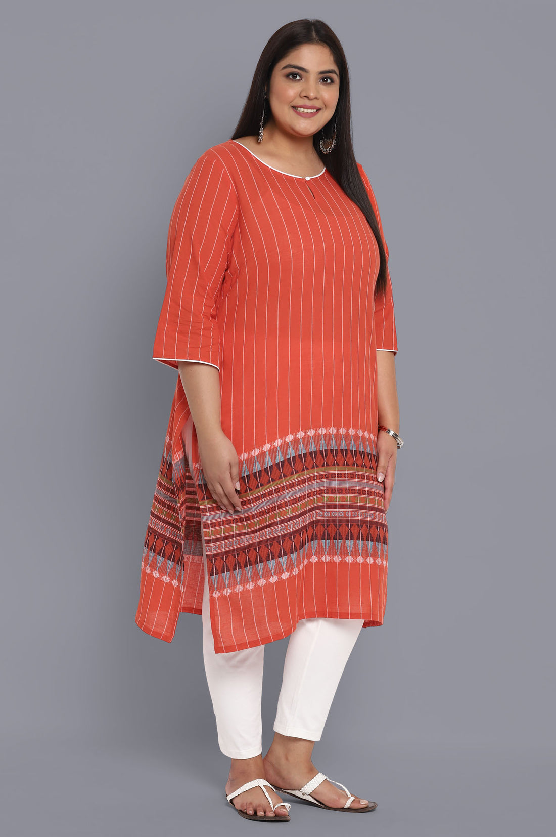 Burnt Orange Ethnic kurta
