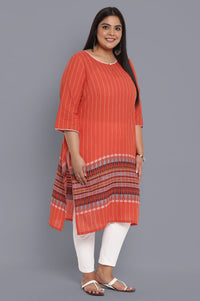 Burnt Orange Ethnic kurta