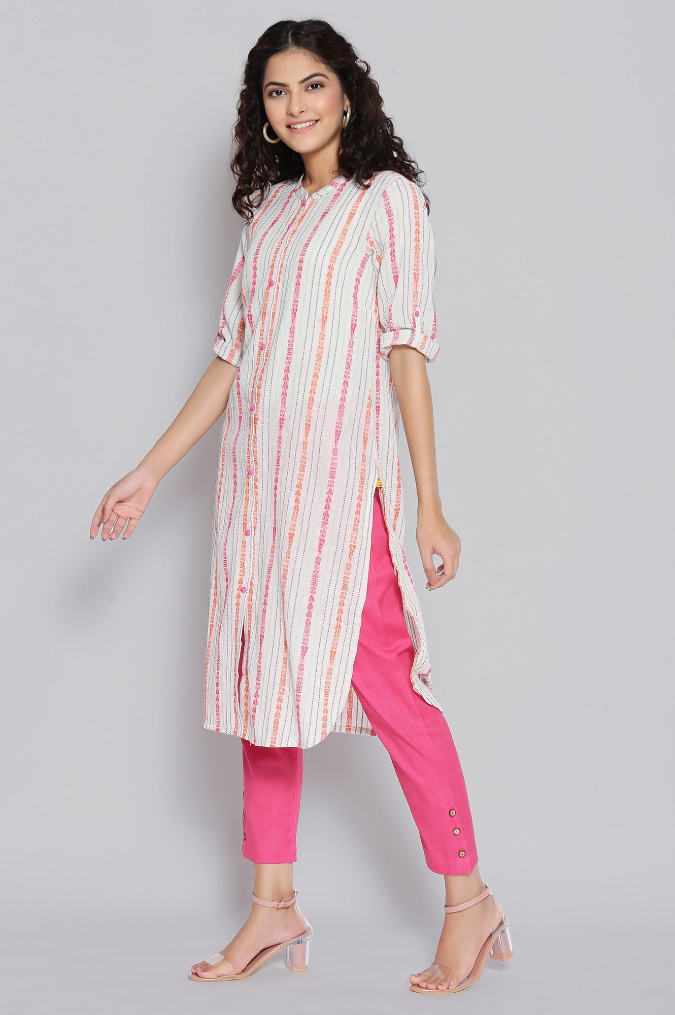 Natural Printed Ethnic kurta