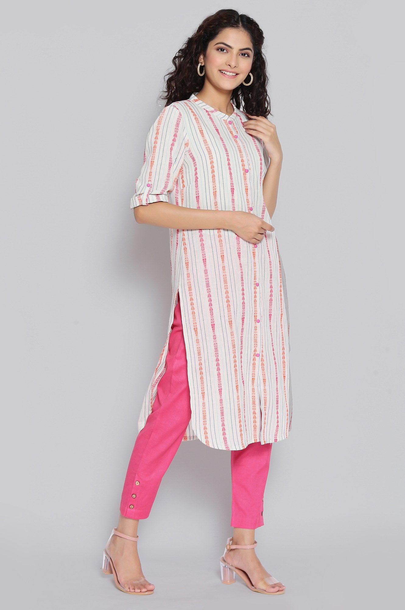 Natural Printed Ethnic kurta