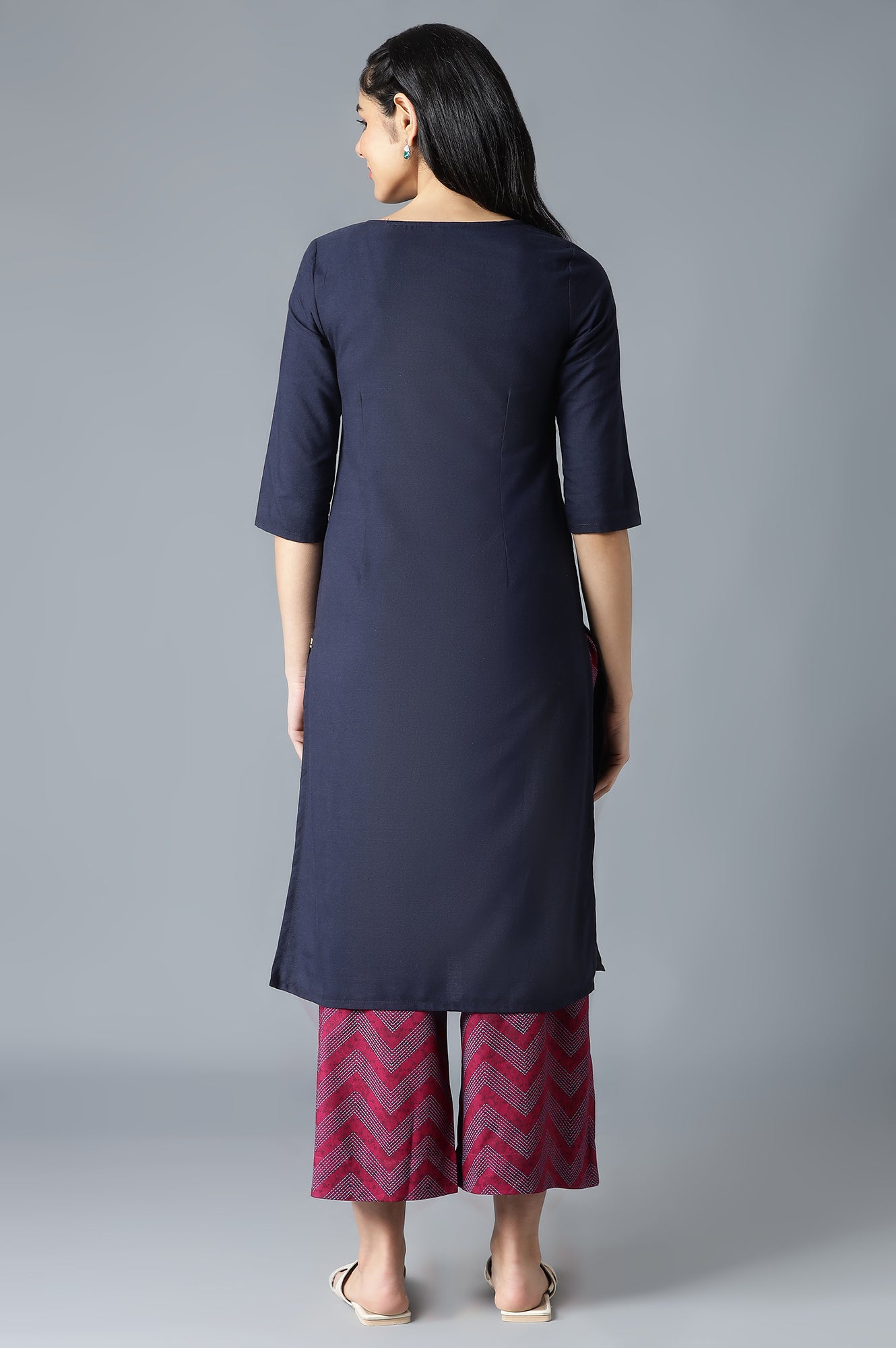 Blue Ethnic kurta