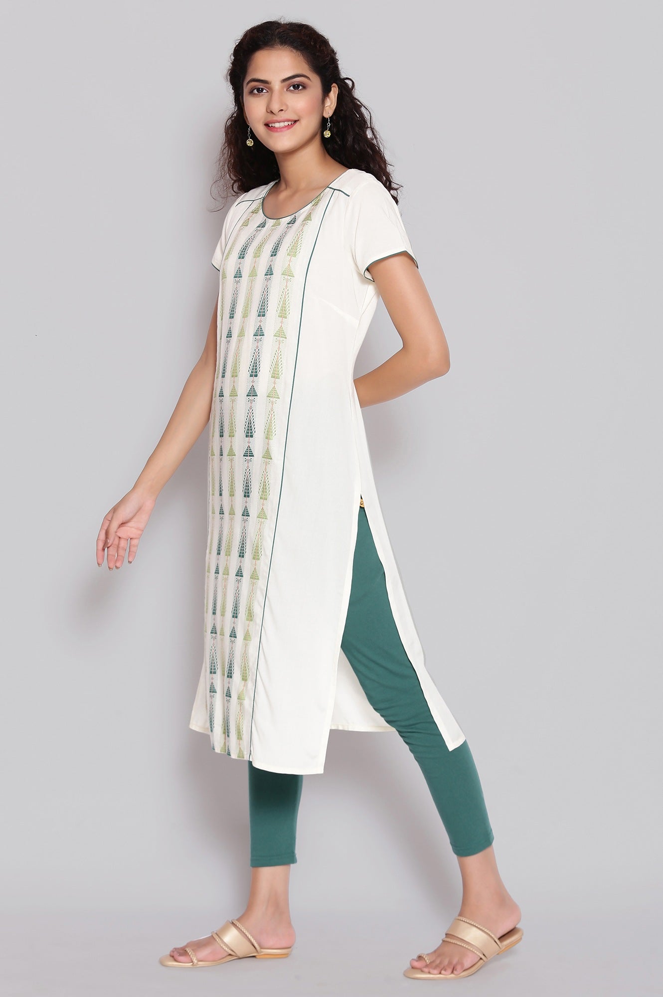 Off White Ethnic kurta