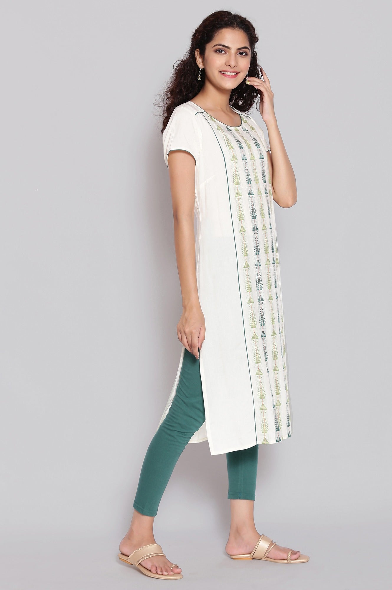 Off White Ethnic kurta