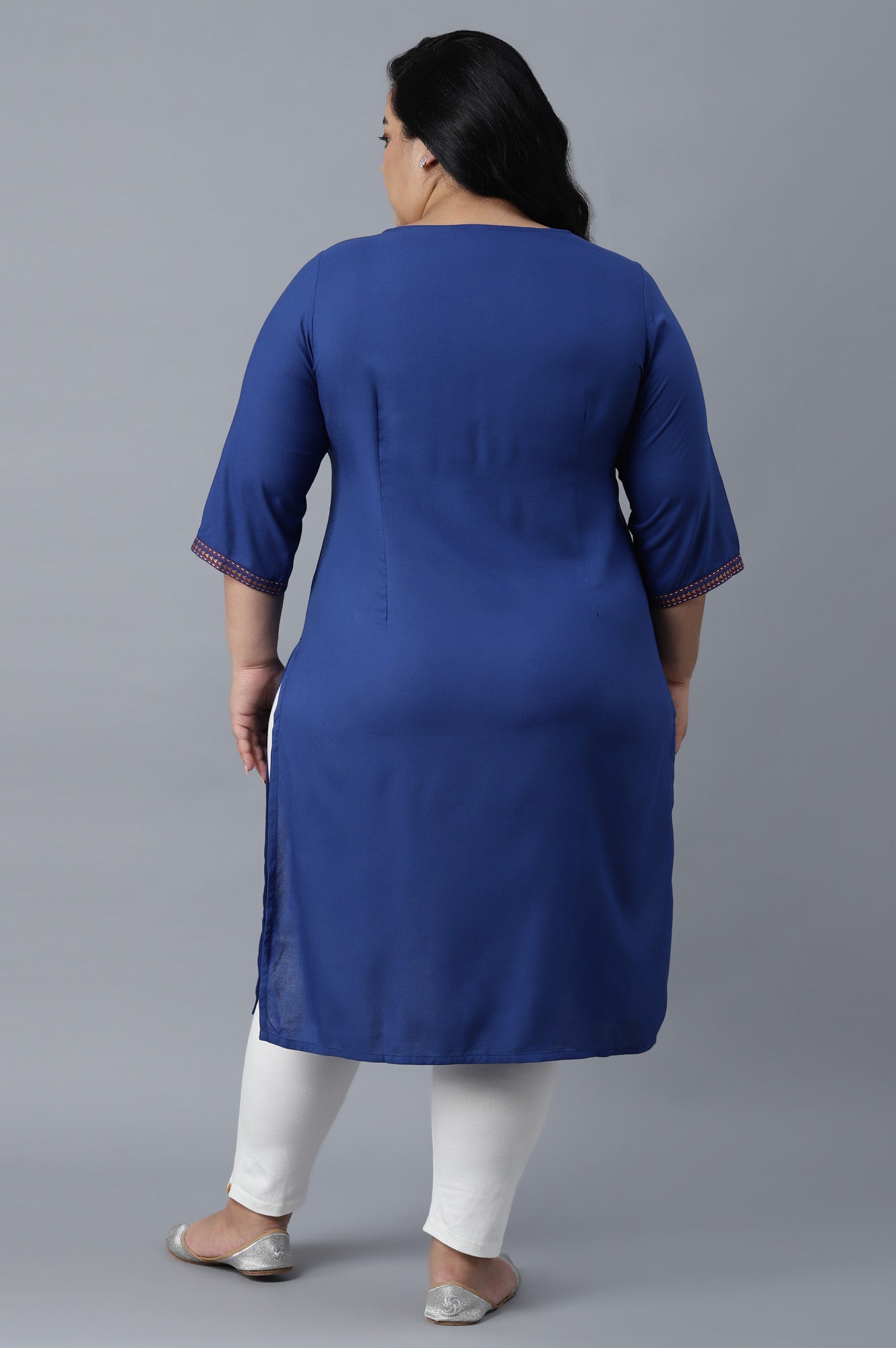 Blue Ethnic kurta