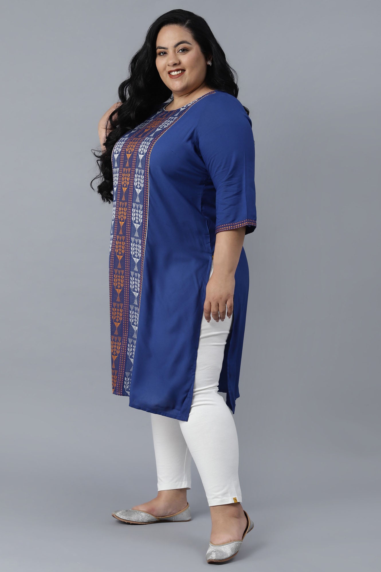 Blue Ethnic kurta