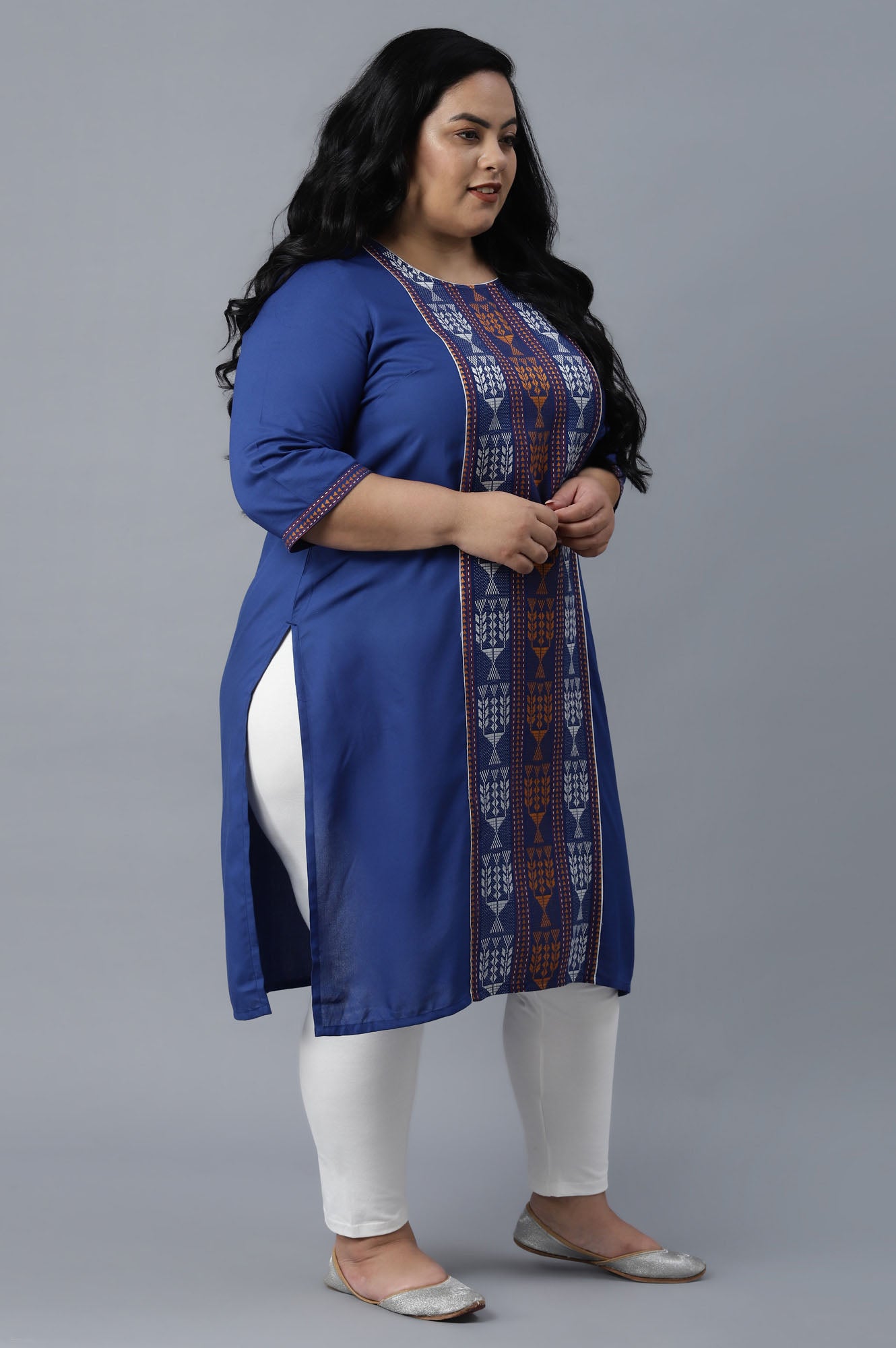 Blue Ethnic kurta