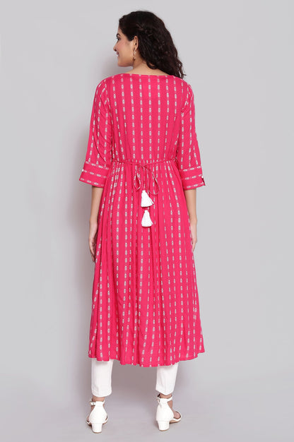 Pink Ethnic kurta