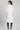 White Collar Neck Printed kurta