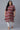 Red Band Collar Straight kurta