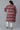 Red Band Collar Straight kurta