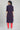 Navy Check Print kurta
